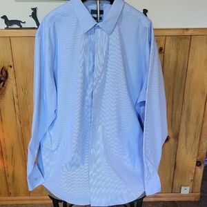 Calvin Klein Performance Sky Blue Dress Shirt